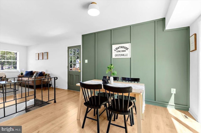 504 Kenora Dr, Millersville, MD 21108 - dining room featuring light wood-style flooring