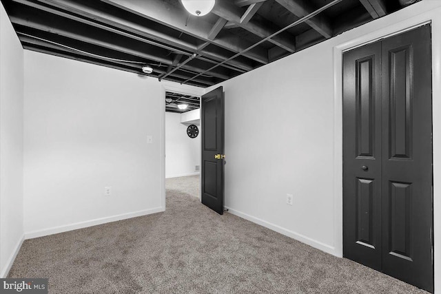 504 Kenora Dr, Millersville, MD 21108 - finished below grade area featuring carpet and baseboards