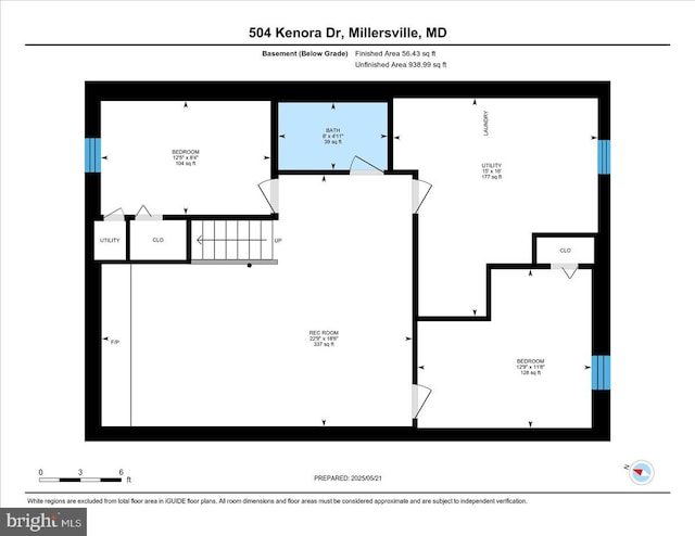 504 Kenora Dr, Millersville, MD 21108 - floor plan / room layout