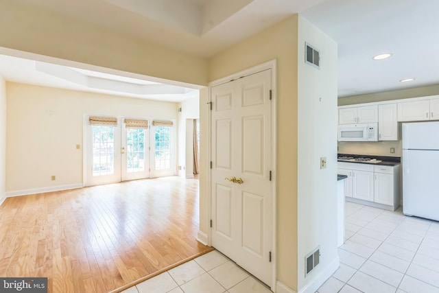 2 Larch Way, Princeton, NJ 08540 - foyer featuring recessed lighting and light wood-style floors