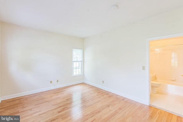 2 Larch Way, Princeton, NJ 08540 - empty room with wood finished floors and a smoke detector
