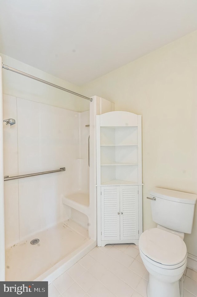 2 Larch Way, Princeton, NJ 08540 - full bath with a walk in shower and tile patterned flooring