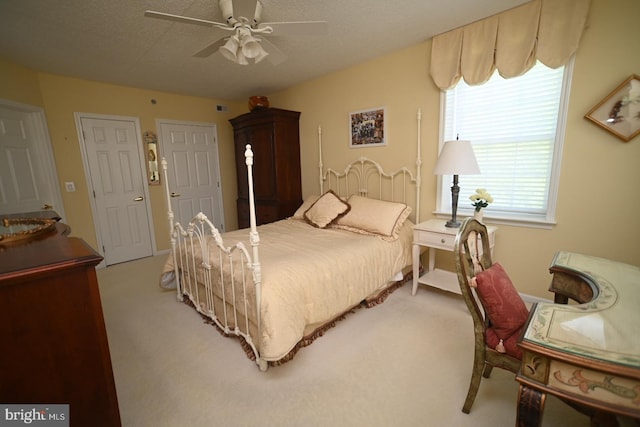 3201 Centennial Sta, Warminster, PA 18974 - bedroom featuring light colored carpet and a ceiling fan