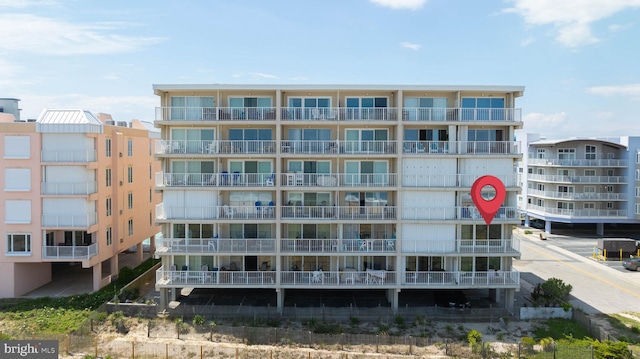 6109 Atlantic Ave Unit 201, Ocean City, MD 21842 - view of apartment building / complex with central AC