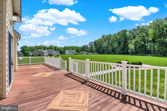 1165 Line Rd, Westminster, MD 21158 - deck featuring a lawn