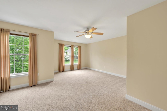 488 Seedling Ct, Mechanicsburg, PA 17055 - carpeted empty room with ceiling fan and baseboards