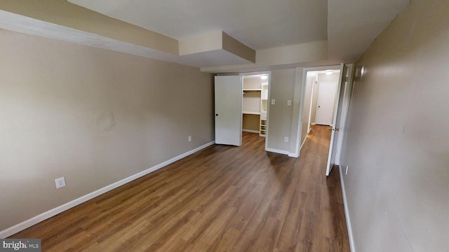 10239 Prince Pl Unit 26-T1, Upper Marlboro, MD 20774 - empty room featuring baseboards and wood finished floors