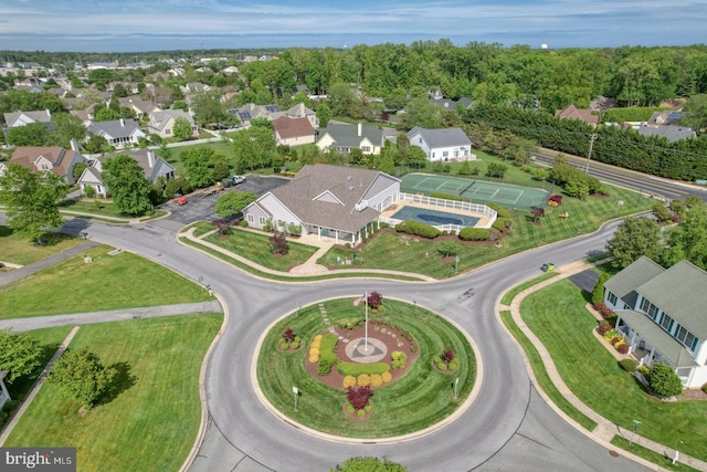 view of property location with nearby suburban area