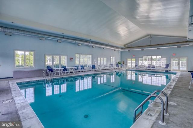 view of indoor pool