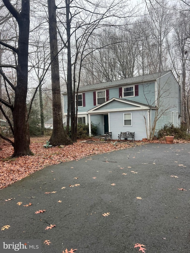 view of front of house