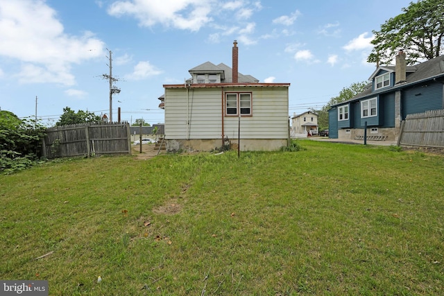 view of back of property