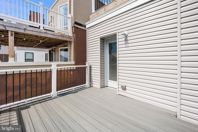 3133 Richmond St, Philadelphia, PA 19134 - view of wooden deck