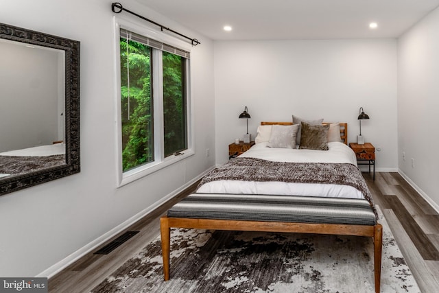 23 Eden Roc, New Hope, PA 18938 - bedroom featuring wood finished floors, baseboards, and recessed lighting