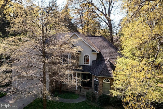 14535 Honeysuckle, Issue, MD 20645 - view of front of house featuring a shingled roof