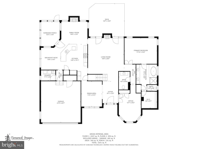 14535 Honeysuckle, Issue, MD 20645 - home floor plan