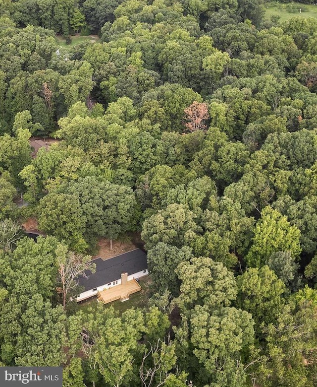 194 Black Cub Run Ln, Harpers Ferry, WV 25425 - aerial view of property's location with a heavily wooded area