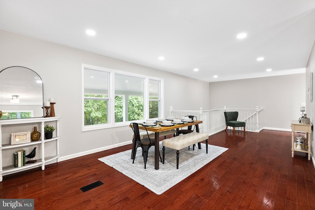194 Black Cub Run Ln, Harpers Ferry, WV 25425 - dining area featuring wood finished floors, baseboards, and recessed lighting