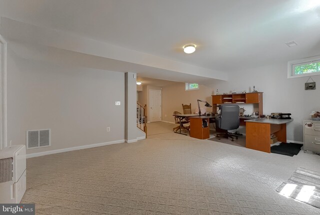 13605 Sugar Mill Ct, Waldorf, MD 20601 - office space featuring light colored carpet and baseboards