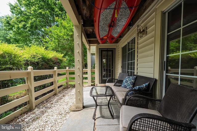 2224 Springwood Dr Unit 102A, Reston, VA 20191 - view of patio / terrace with fence