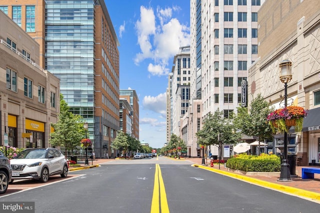 2224 Springwood Dr Unit 102A, Reston, VA 20191 - view of asphalt street with curbs, street lights, and sidewalks