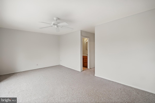 342 Bolton Rd, Hightstown, NJ 08520 - spare room featuring light colored carpet and ceiling fan