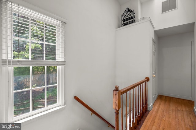 10938 Rocky Mount Way, Silver Spring, MD 20902 - stairs with wood finished floors