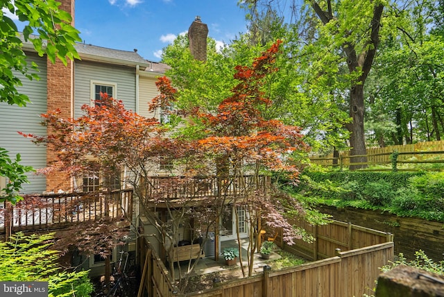 10938 Rocky Mount Way, Silver Spring, MD 20902 - deck with a fenced backyard and a patio area