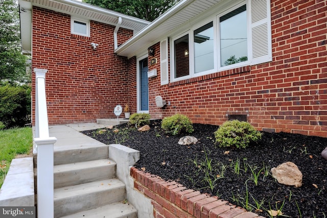 808 Gregorio Dr, Silver Spring, MD 20901 - view of exterior entry featuring brick siding