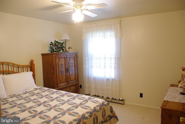 13920 Heavenly Acres Rdg, Hancock, MD 21750 - bedroom featuring carpet and a ceiling fan