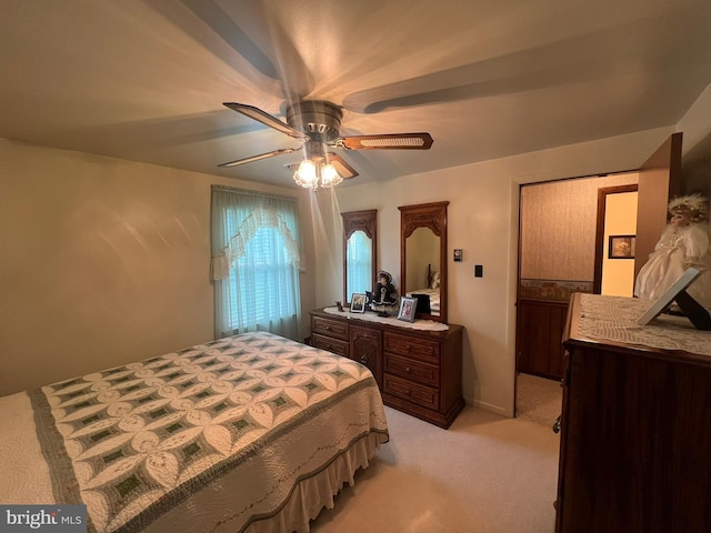 13920 Heavenly Acres Rdg, Hancock, MD 21750 - bedroom featuring light colored carpet and ceiling fan