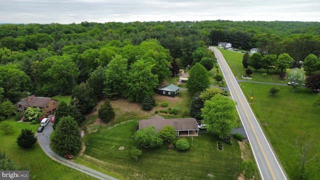 13920 Heavenly Acres Rdg, Hancock, MD 21750 - drone / aerial view of a heavily wooded area