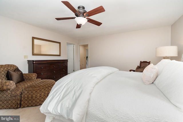 10 Highland Dr, Palmyra, PA 17078 - carpeted bedroom with a ceiling fan