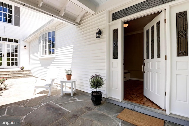 view of property entrance