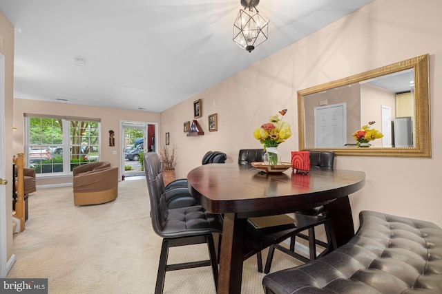 5942 Kimberly Anne Way, Alexandria, VA 22310 - dining space featuring carpet floors