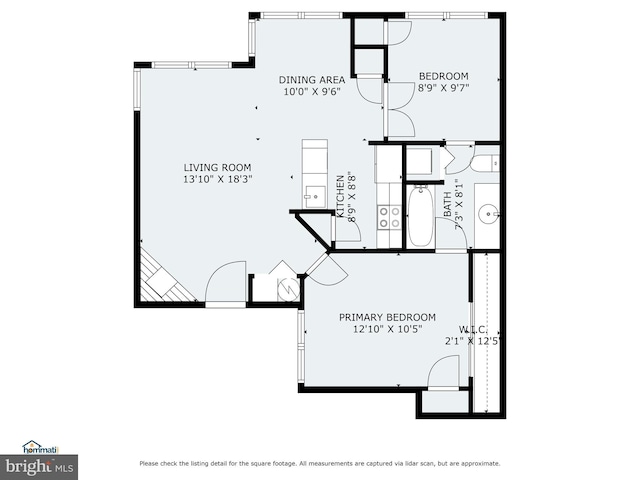 1013 Fallcrest Ct Unit 4-203, Bowie, MD 20721 - room layout