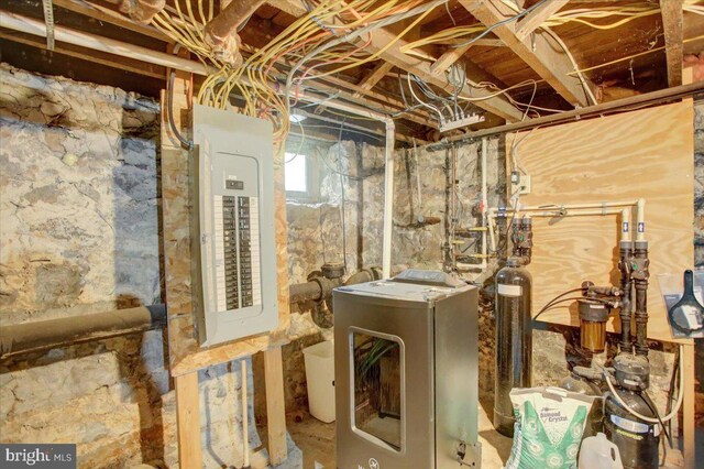 145 S Washington St, Greencastle, PA 17225 - utility room with washer / dryer and electric panel