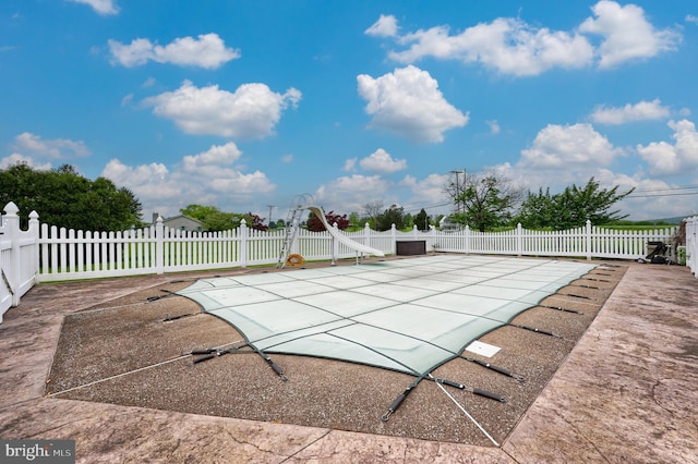 630 E Canal Rd, York, PA 17404 - view of swimming pool featuring a water slide and a patio area