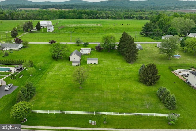 630 E Canal Rd, York, PA 17404 - overview of rural landscape featuring agricultural land and a mountainous background