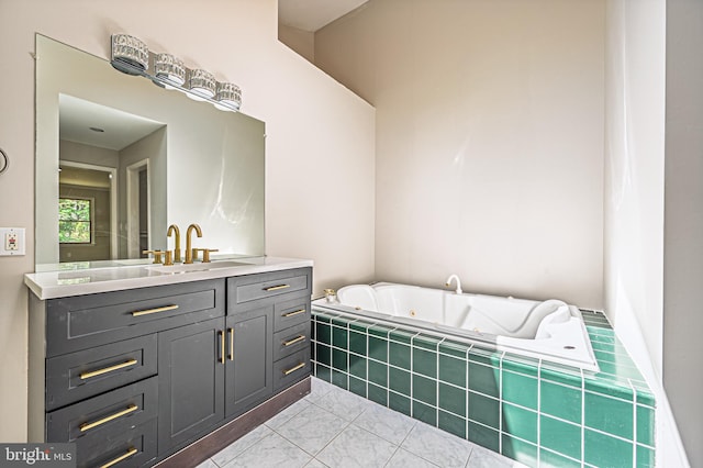 50 N Ave, Cedarville, NJ 08311 - full bath with a jetted tub and vanity