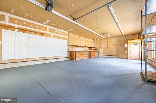 50 N Ave, Cedarville, NJ 08311 - garage featuring a workshop area