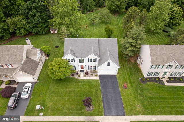 27 Avalon Rd, Pennington, NJ 08534 - view from above of property