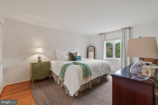 16 Lacosta Ct, Towson, MD 21204 - bedroom featuring light wood-style floors and baseboards