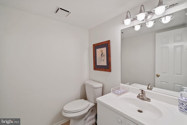 16 Lacosta Ct, Towson, MD 21204 - half bathroom featuring toilet and vanity