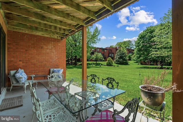16 Lacosta Ct, Towson, MD 21204 - view of patio