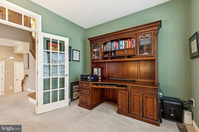 229 Bowen Ct, Annapolis, MD 21401 - office area featuring light carpet