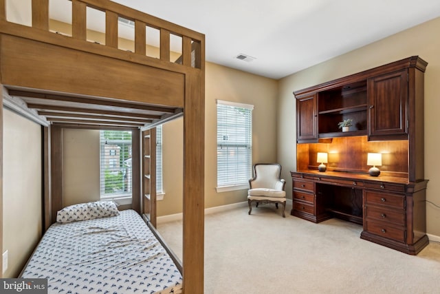229 Bowen Ct, Annapolis, MD 21401 - bedroom with light colored carpet and baseboards