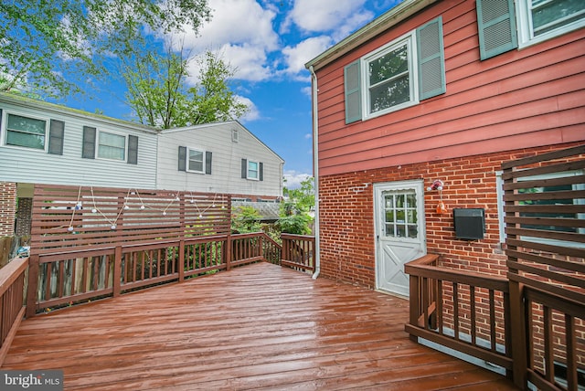 2015 Rollins Dr, Alexandria, VA 22307 - view of wooden deck