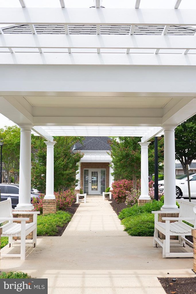 411 Hamlet Club Dr Unit 104, Edgewater, MD 21037 - view of home's community with a pergola