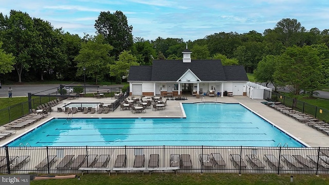 411 Hamlet Club Dr Unit 104, Edgewater, MD 21037 - community pool featuring a patio