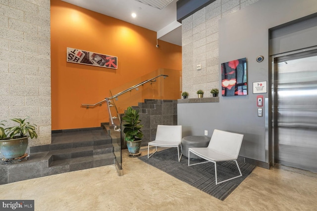 1414 Belmont St NW Unit 207, Washington, DC 20009 - lobby featuring stairway